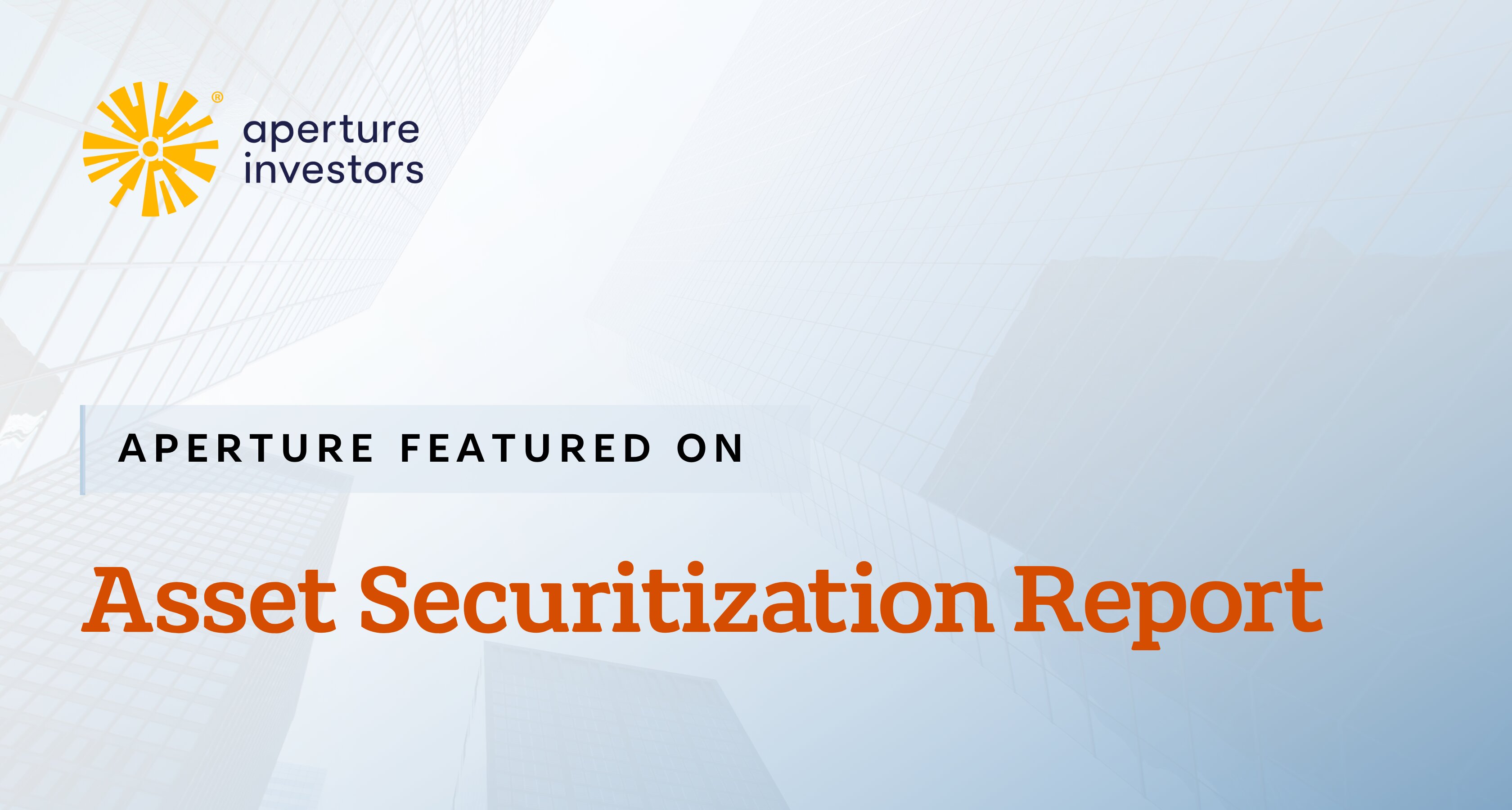 Vladimir Lemin, Global Head of Structured Credit and PM at Aperture Investors, shared insights on where he sees the most compelling value today